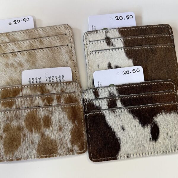 Cowhide Card Holder